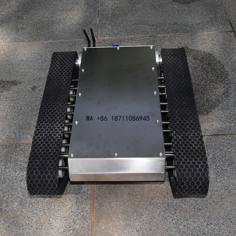Robot Chassis - Wasserdichte IP65-Bauplattform mit Solarpanel-Option, RC-Ferngesteuertes Roboter-Chassis