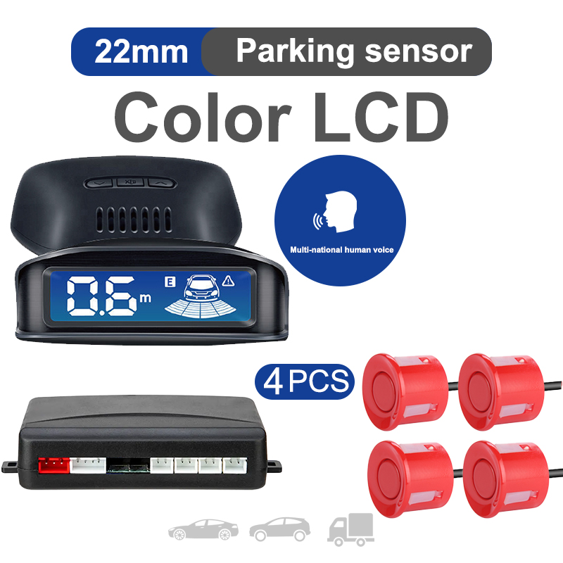 Infrared Obstacle Sensor - Vorderer und Hinterer Einparkhilfe-Sensor-Kit mit 8