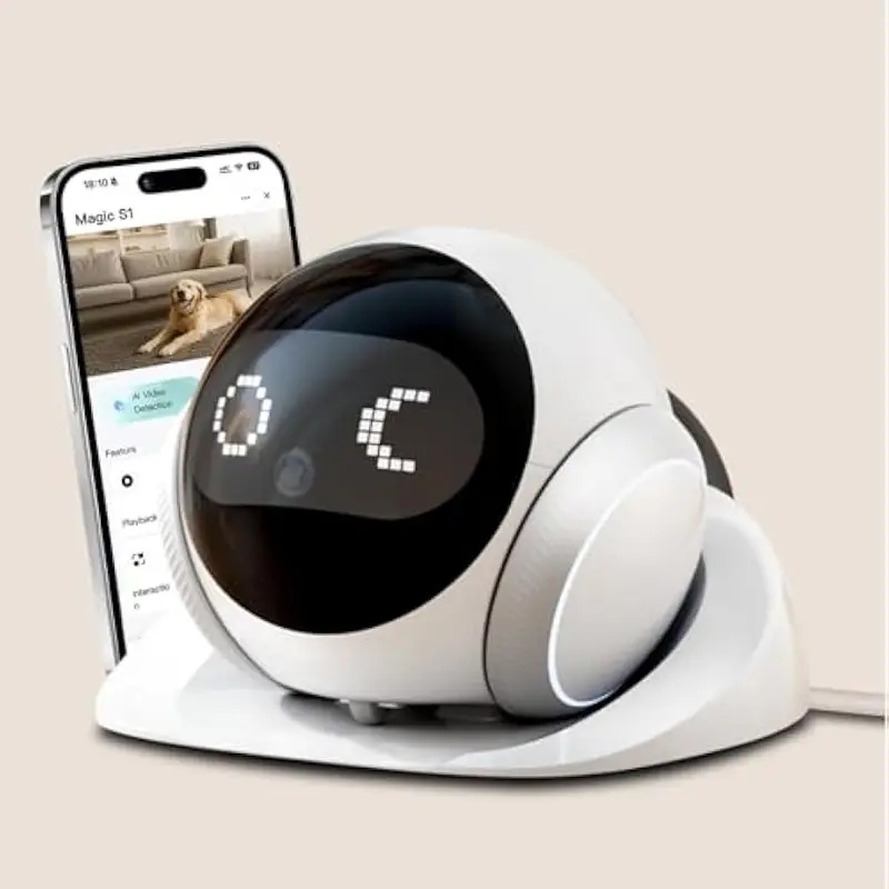 Ros Robot - Bewegliche Indoor-Haustier-Roboterkamera mit automatischer Ladestation, intelligenter