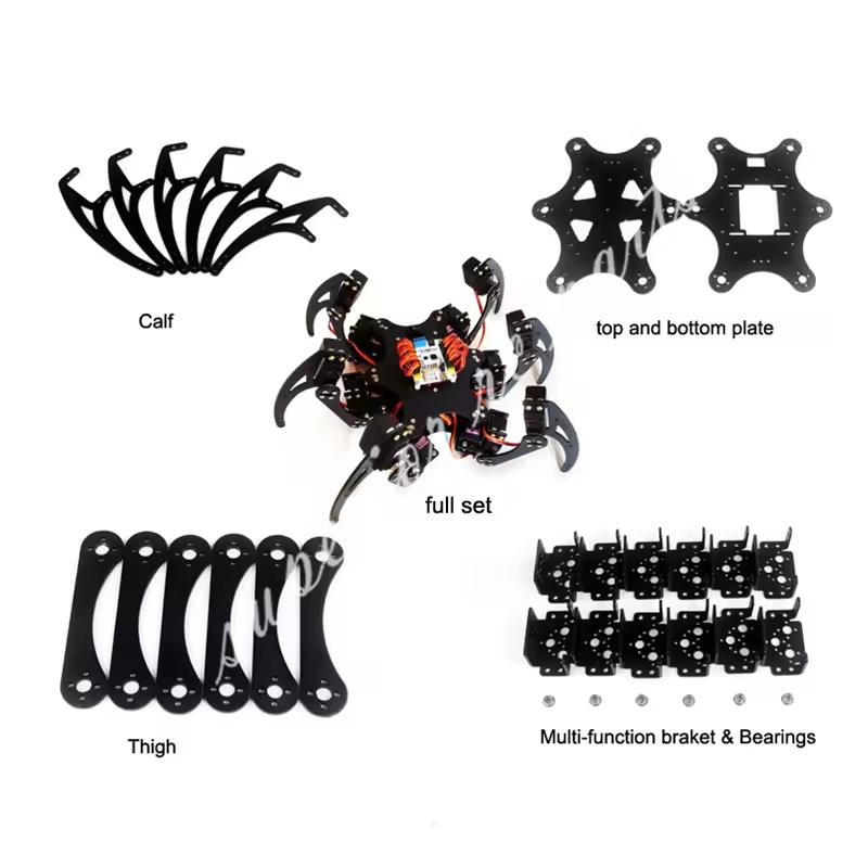 Arduino Robot - 18 DOF Aluminium Hexapod Spider Halterung