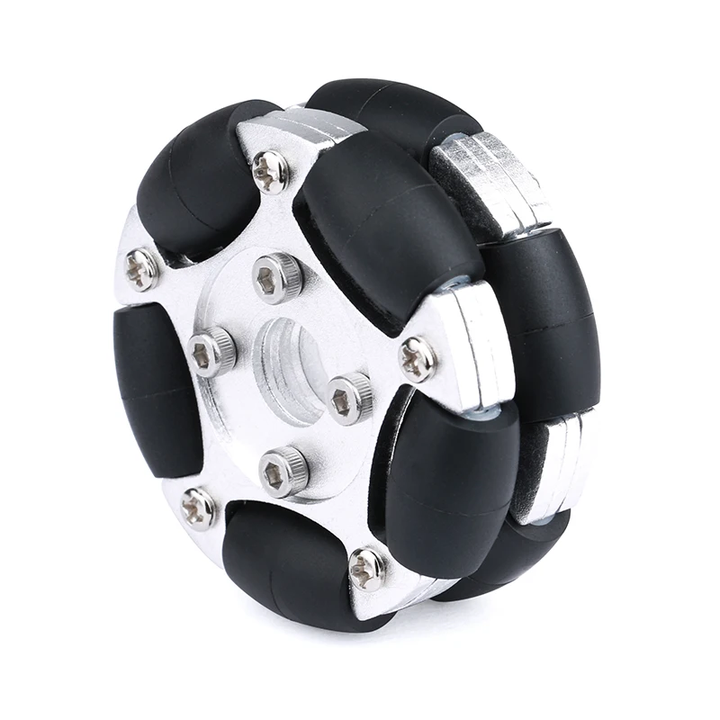 Robot Wheel - 15KG Last 80mm Omnidirektionales Rad Metall-Fulai-Rad