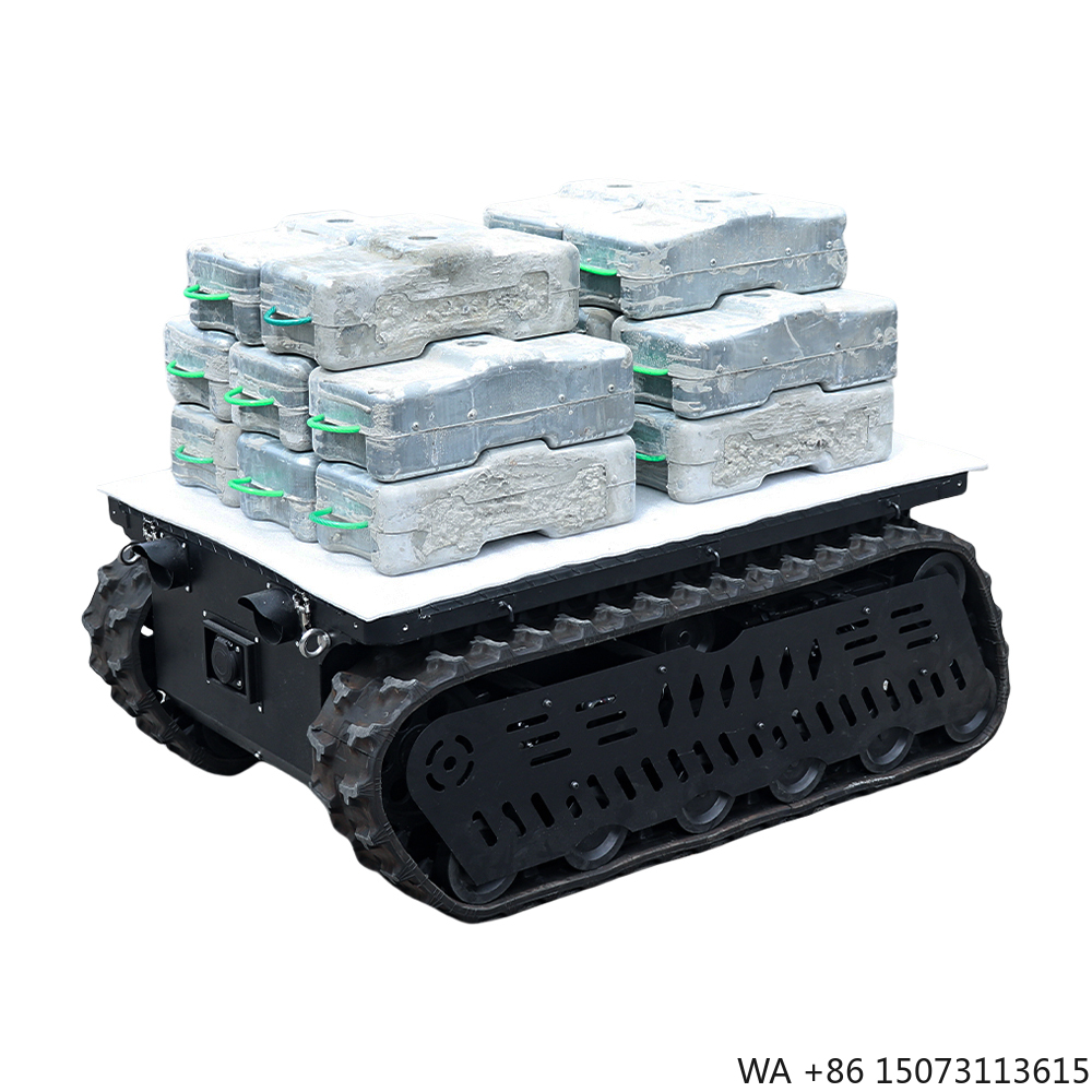 Robot Chassis - 300-600kg Traglast RC Panzer-Roboter-Chassis mit Treppensteigenden