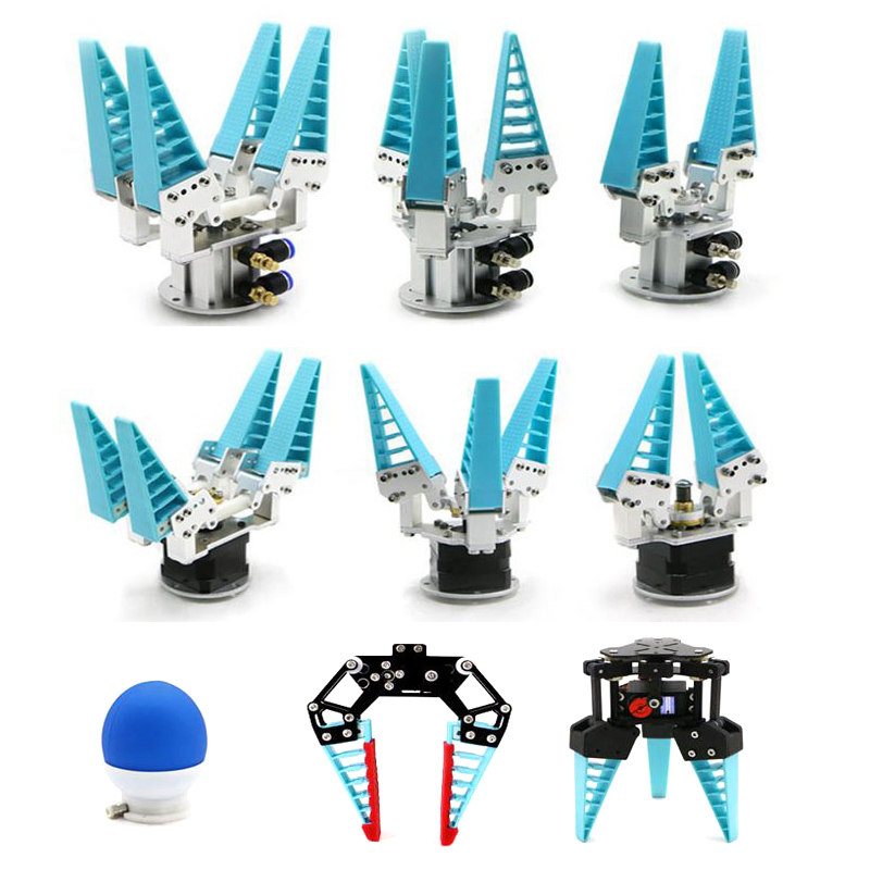 Robot Gripper - 0,6/1/1,5 kg Hochleistungs-Adaptiver Pneumatischer/Elektrischer/Servo-Flexibler Roboter-Greifer für