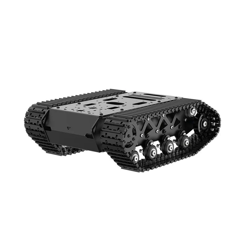 Robot Chassis - 10KG Lastfähiges Panzerfahrzeug-Chassis mit starkem Stoßdämpfungs-