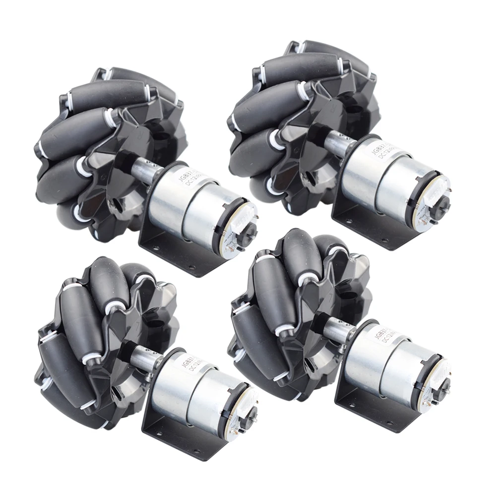 Robot Chassis - 20KG Nutzlast Mecanum-Rad Roboter-Auto-Chassis-Kit mit DC