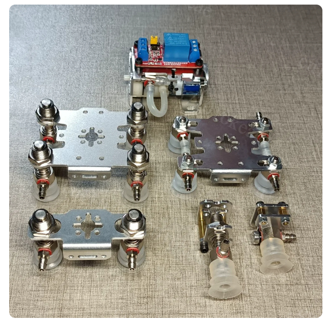Robot Gripper Claw - Großer Roboter-Greifer mit Relaissteuerung, Saugnapf und