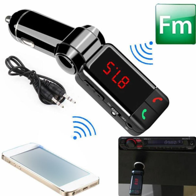 Robot Bluetooth Car - BC06 Auto Bluetooth-kompatibel Fm Sender Car