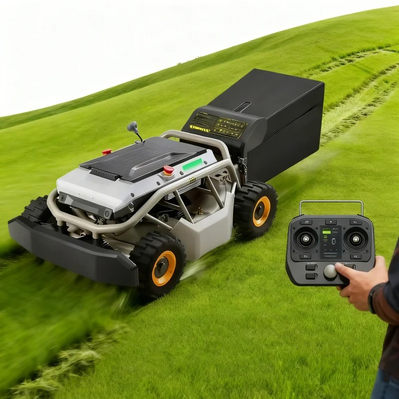Robot Wheel - Maßgefertigter Ferngesteuerter Rasenmäher 4WD 75% 37