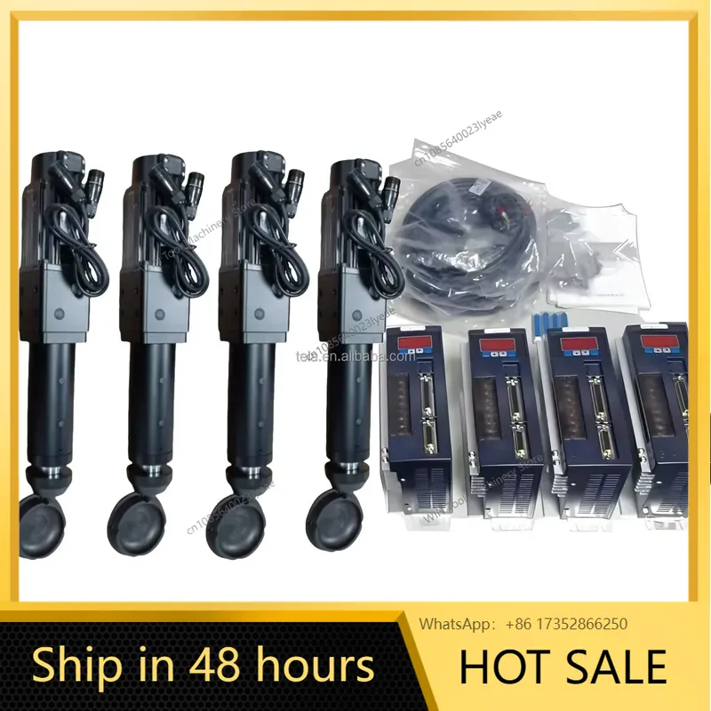 Servo Kit - 4DOF DIY-Plattform-Kits 750 Servomotor-Aktuator mit 100