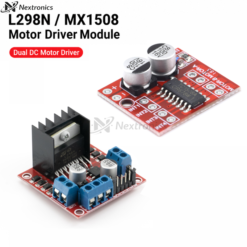 Motor Driver L298N - 1/3 Stück MX1508 TC1508 DC-Motortreiber-Modul 2V-10V