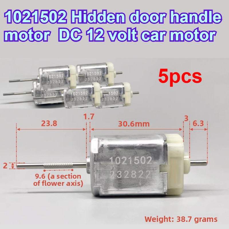 Dc Motor 12V - 5 Stück 1021502 DC 12V Auto-Türgriffmotor