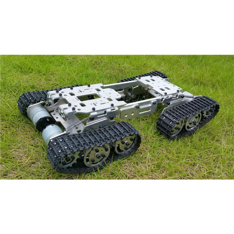 Tracked Robot Chassis - GOOD WZY569 Intelligenter RC Panzerwagen Roboter-Chassis