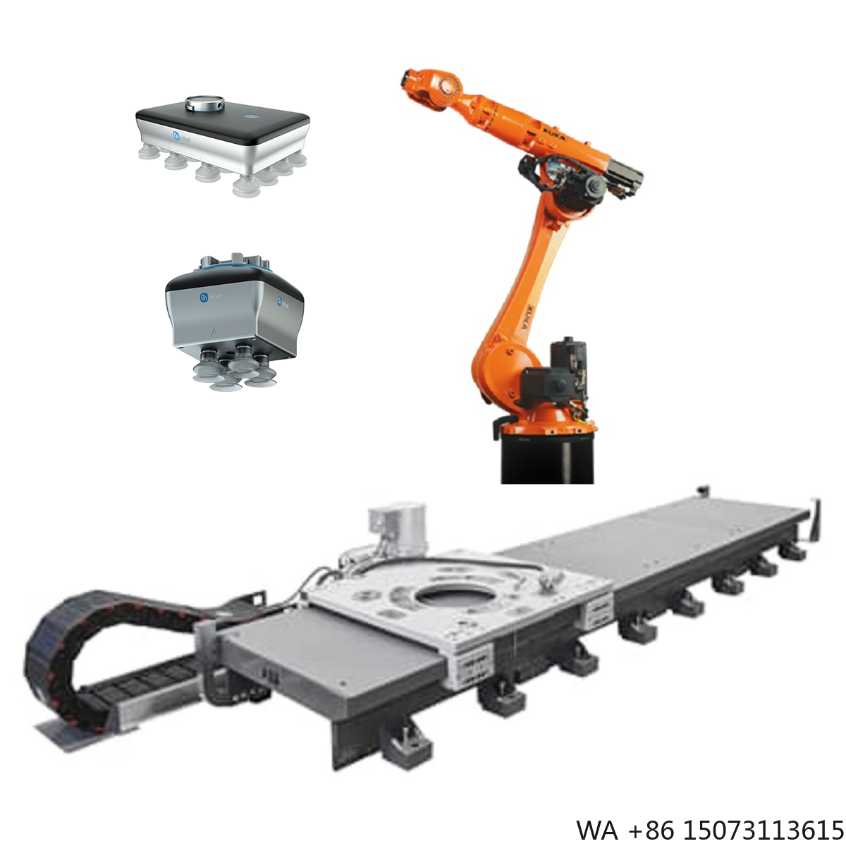 Robot Gripper - Original Roboter-Vakuumgreifer für IRB 1520ID, 1