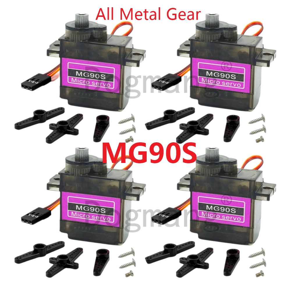 Sg90 Servo - MG90S Servo 1/2/4/10/20/50 Stück Ganzmetallgetriebe 9g