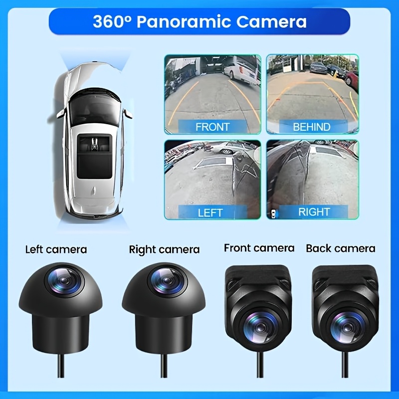 Infrared Obstacle Sensor - Ultimatives 360 ° Panoramakamera-Set 4CH AHD
