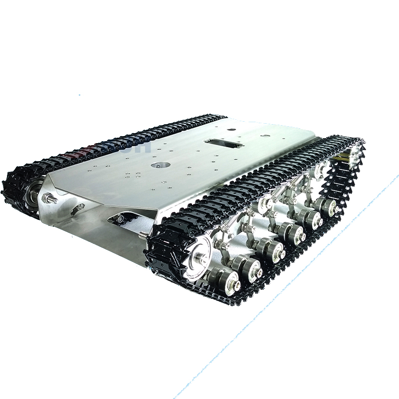 Tracked Robot Chassis - Big Load TS600 RC Panzer Metallchassis