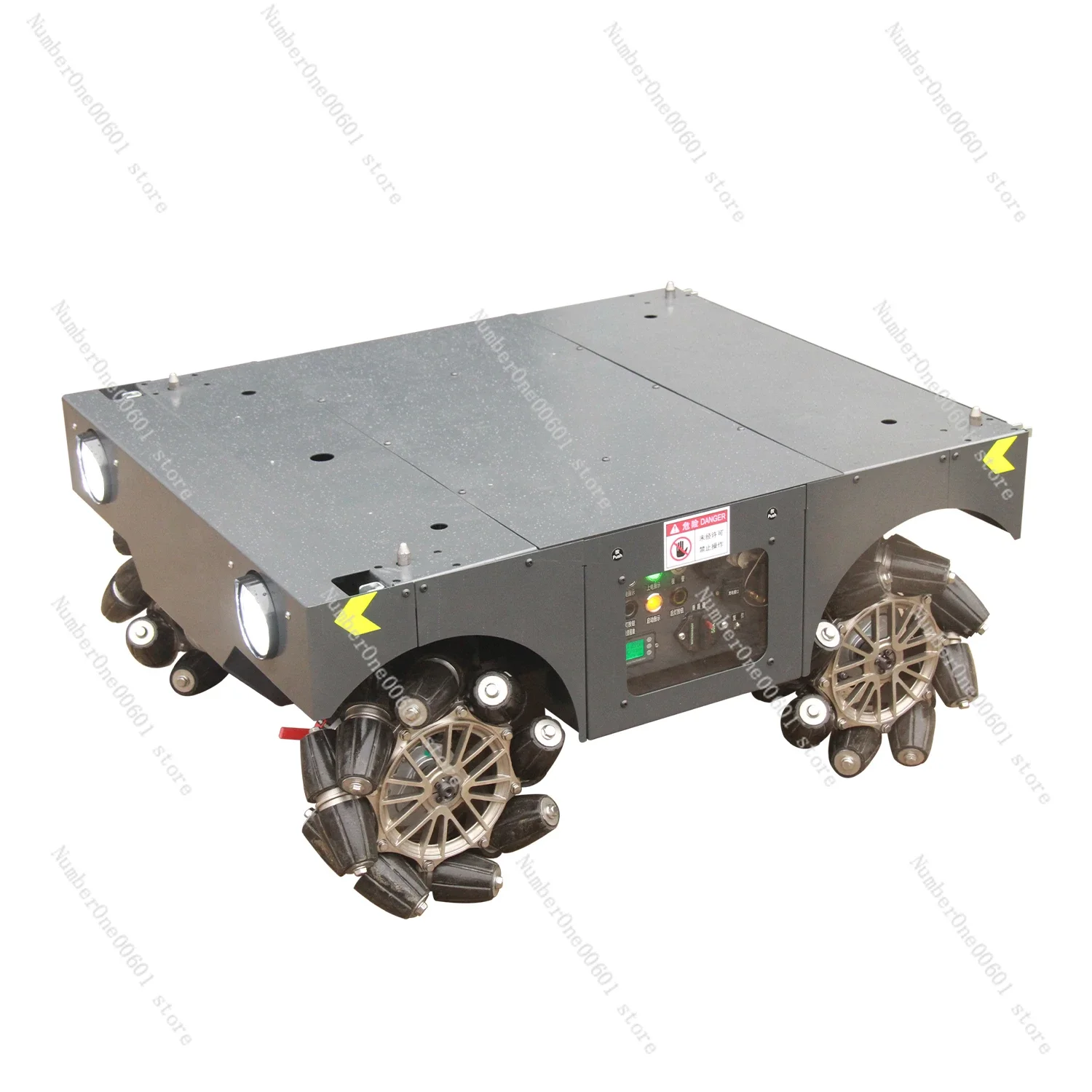 Robot Chassis - Baustellentransport-Elektrofahrzeug mit Rädern, Hochlast-Allrichtungs-Mobiler Roboter-Chassis für