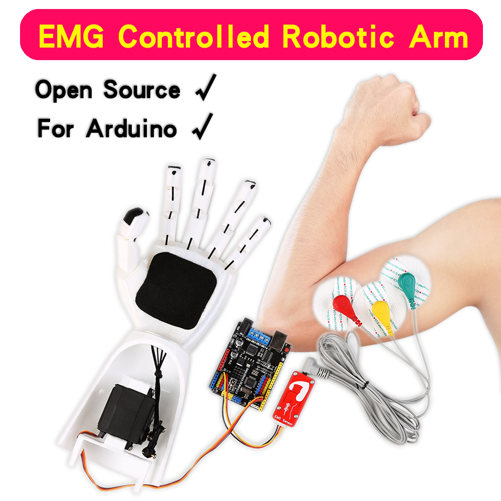 EMG-Sensor Roboterarm Elektris – Arduino Robot Bewertung und Preis