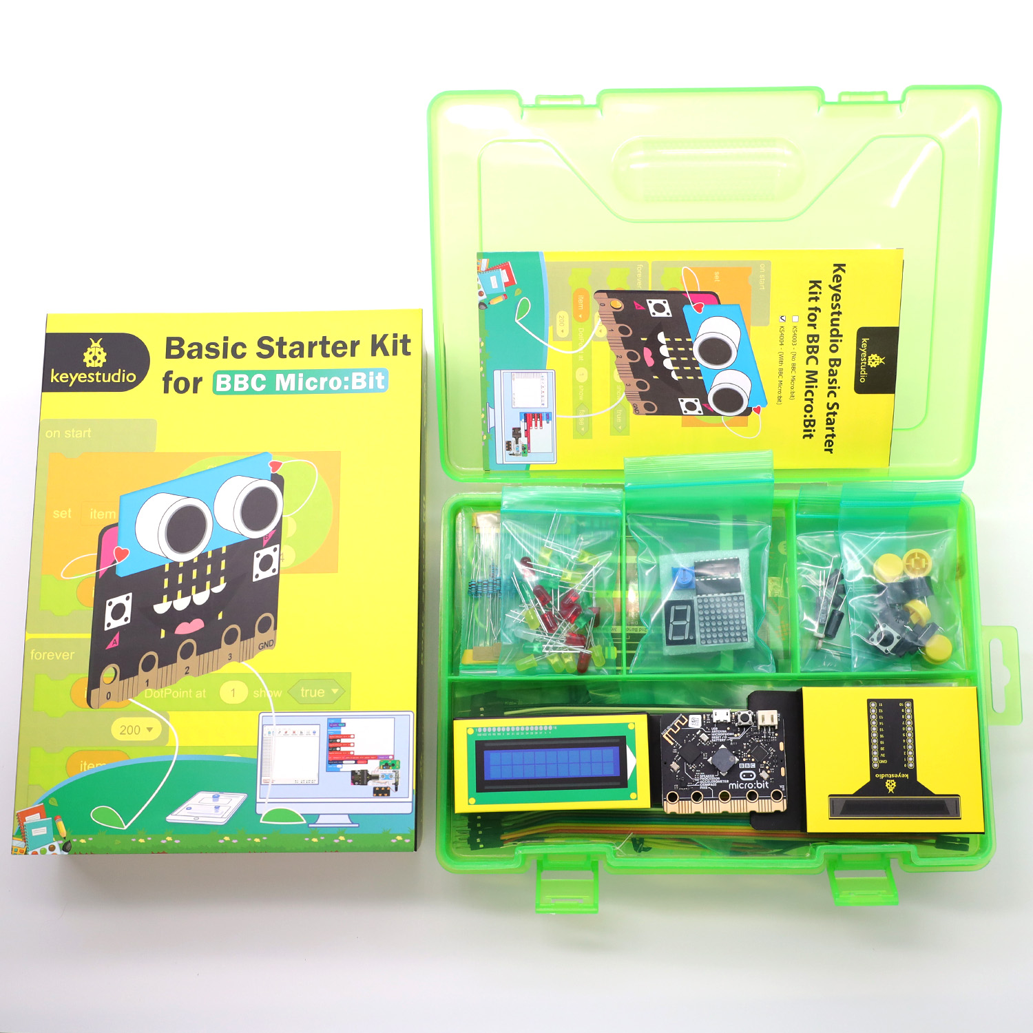 Keyes tudio micro: bit v2 Basi – Microbit Robot Bewertung und Preis