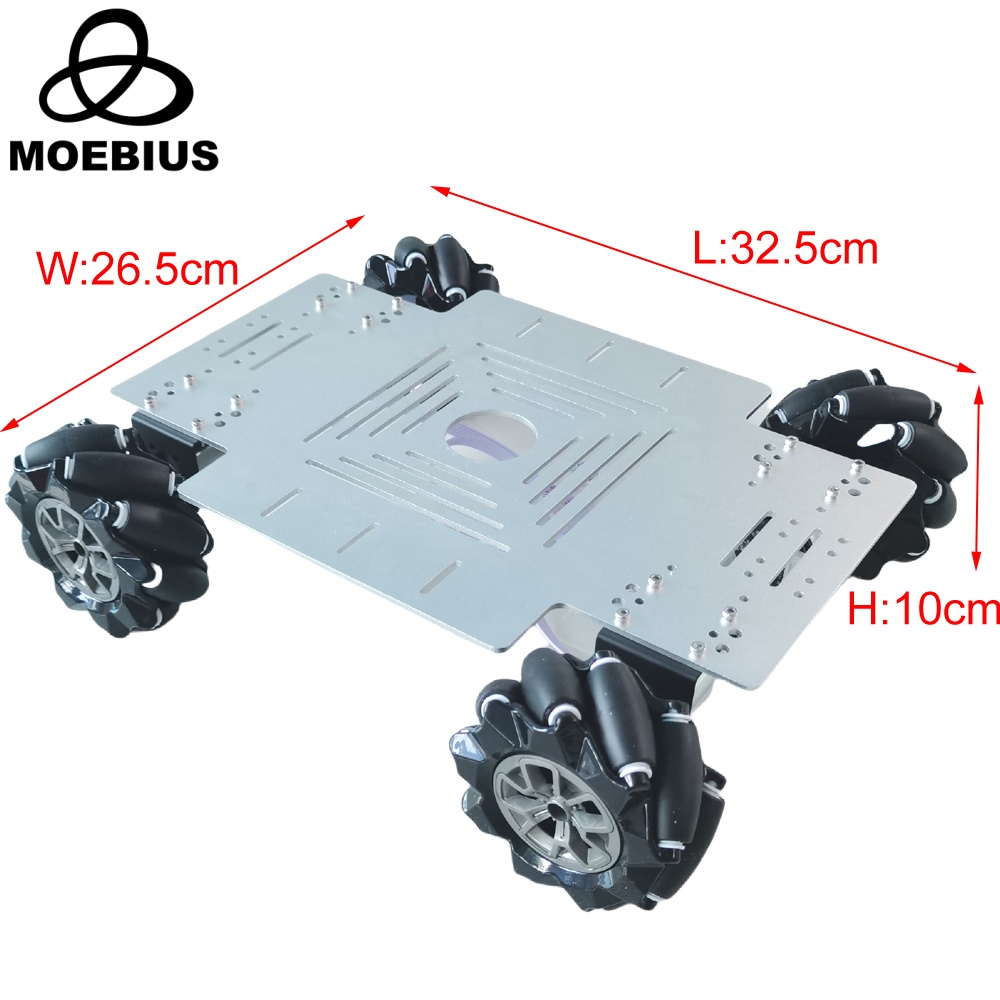 MOEBIUS 26KG Last 4WD Mecanum- – Arduino Robot Bewertung und Preis