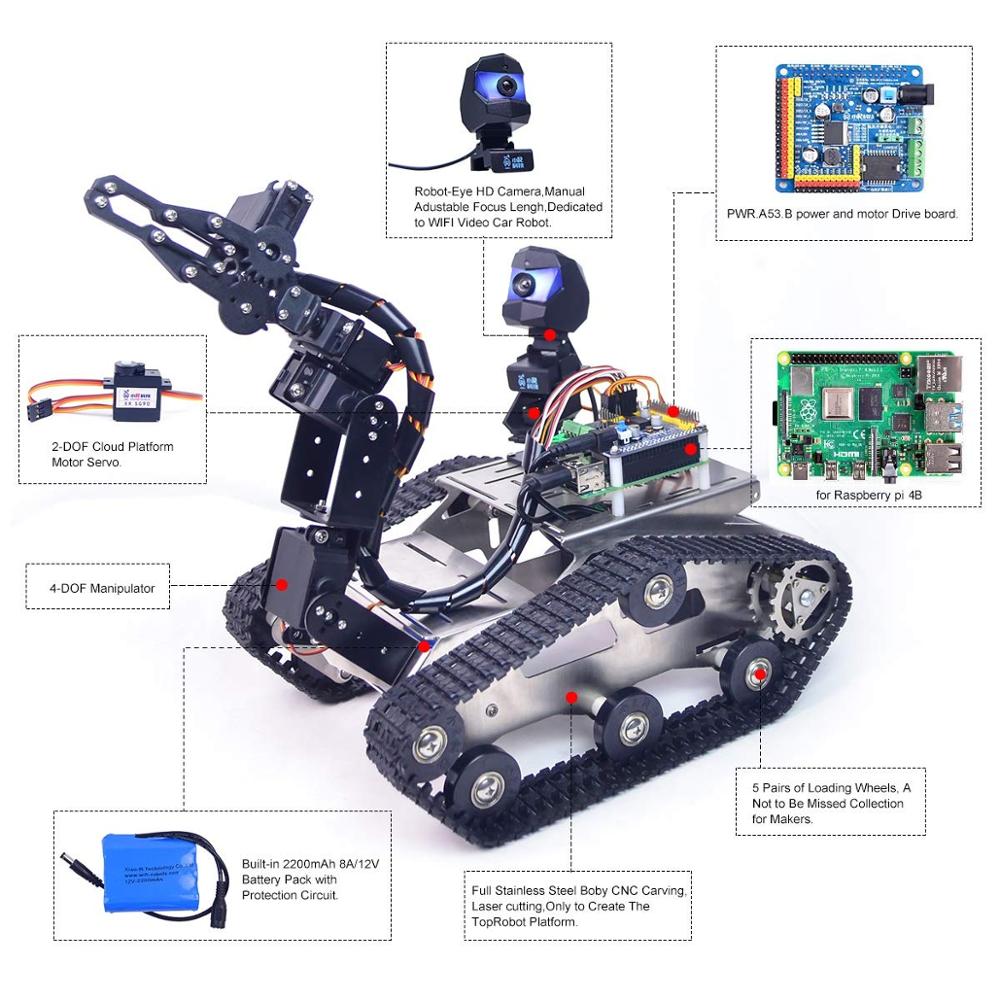 Smart Robot Car Kit für Raspbe – Robot Bluetooth Car Bewertung und Preis