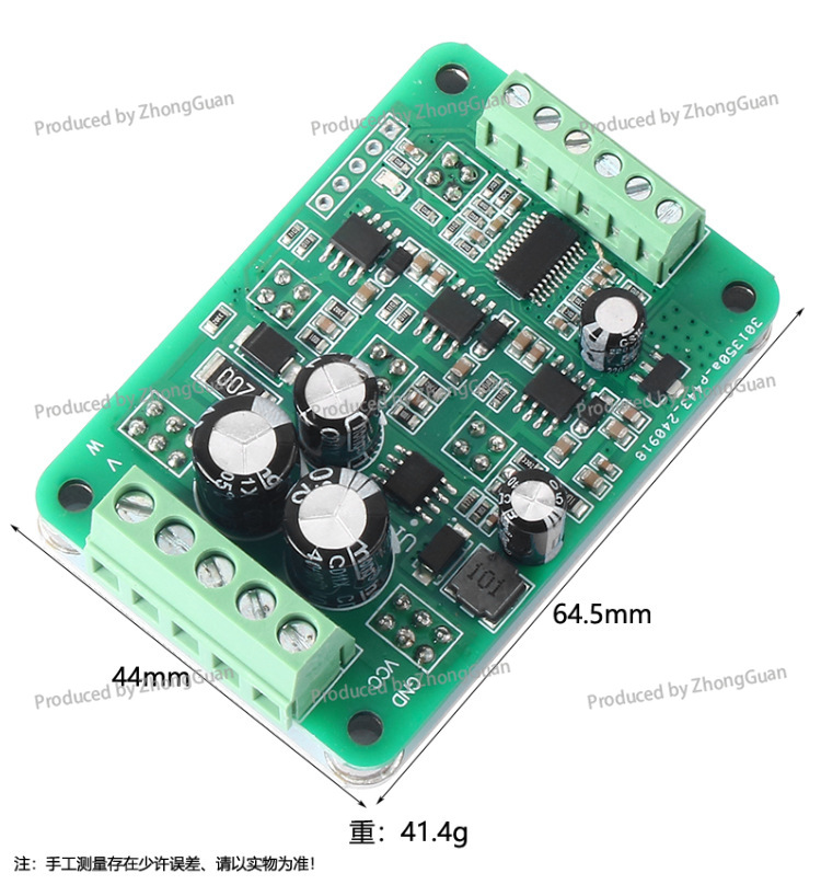 600W DC bürstenloser Motor-Tre – Motor Driver Module Bewertung und Preis