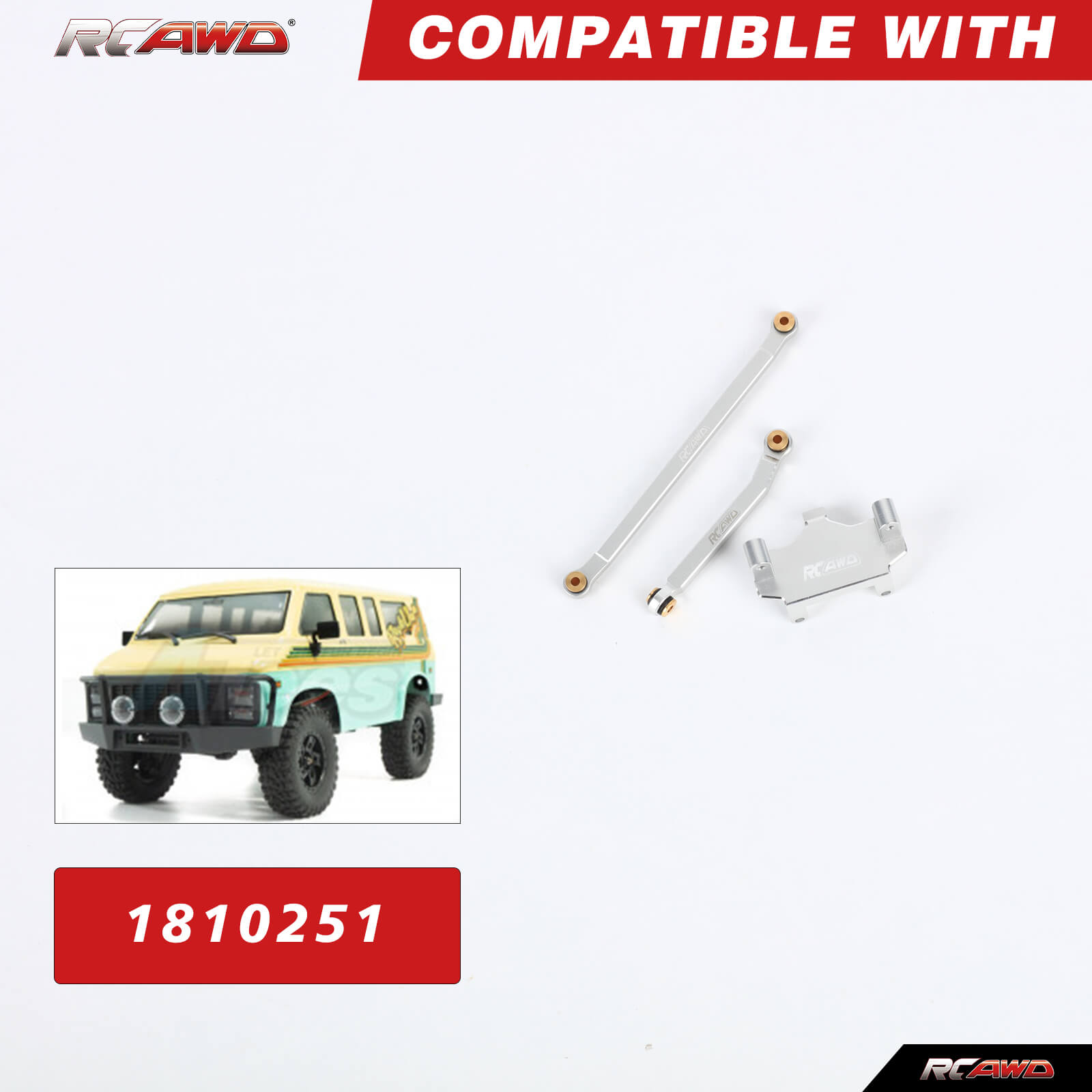RCAWD Alloy CR18P Servo Mount  – Servo Bracket Bewertung und Preis