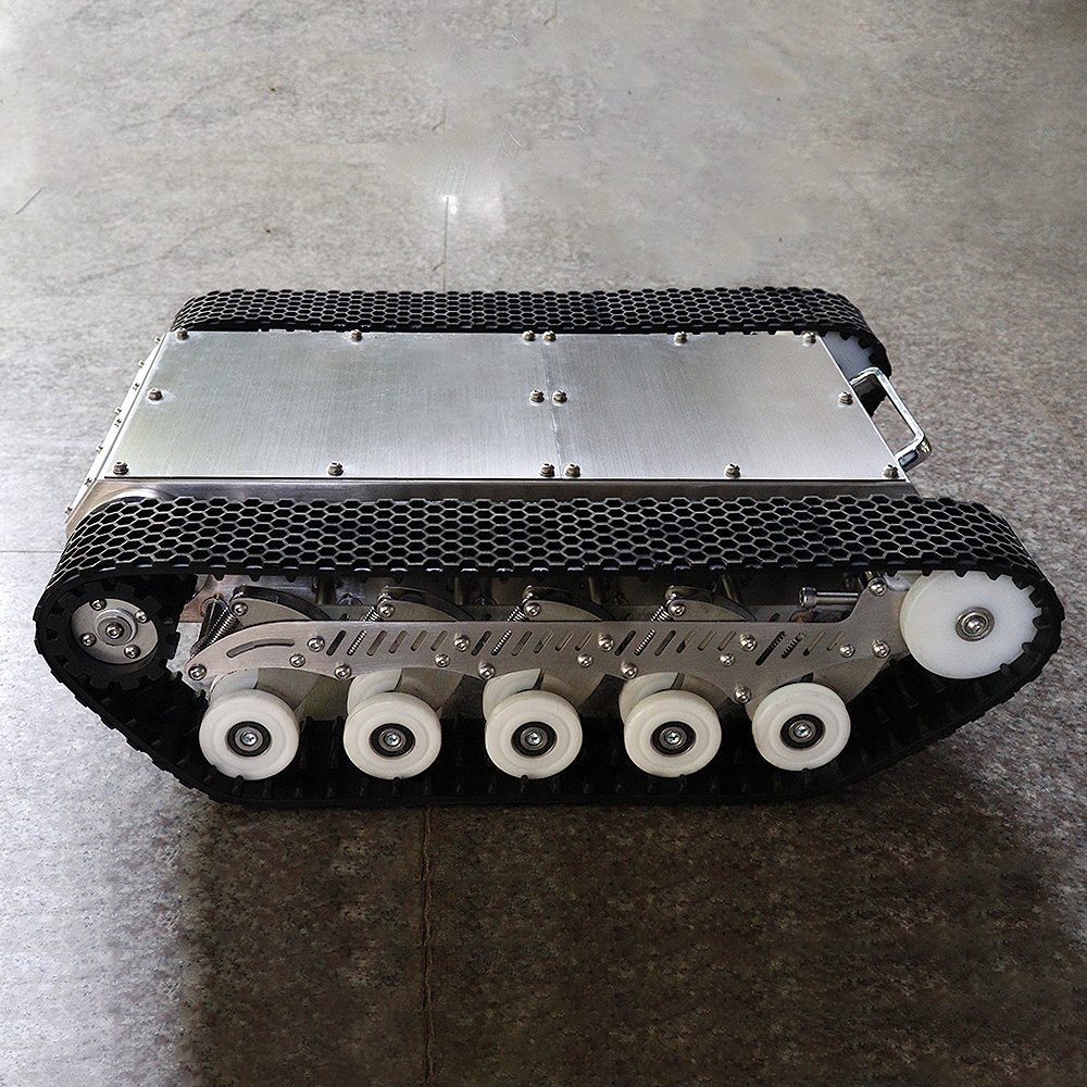 Gummiketten-Roboter-Chassis-Pl – Robot Chassis Bewertung und Preis