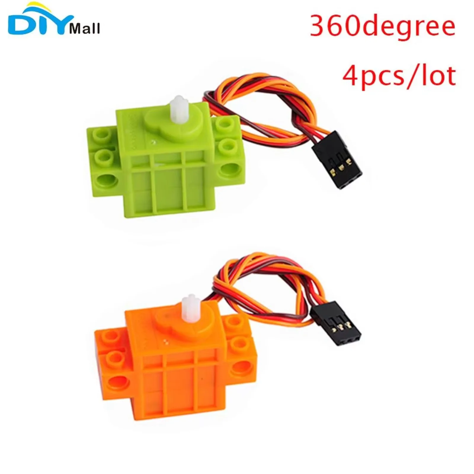 4 Stück Geekservo 360-Grad-Dau – Microbit Robot Bewertung und Preis
