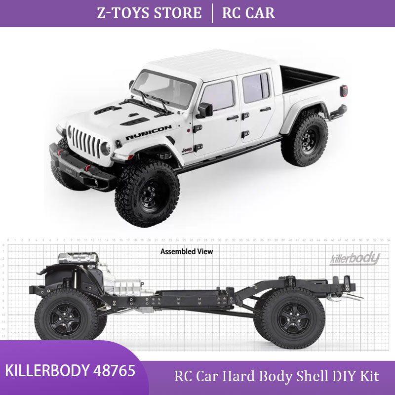 1/10 Killerbody 48765 RC Auto  – Robot Car Kit Bewertung und Preis