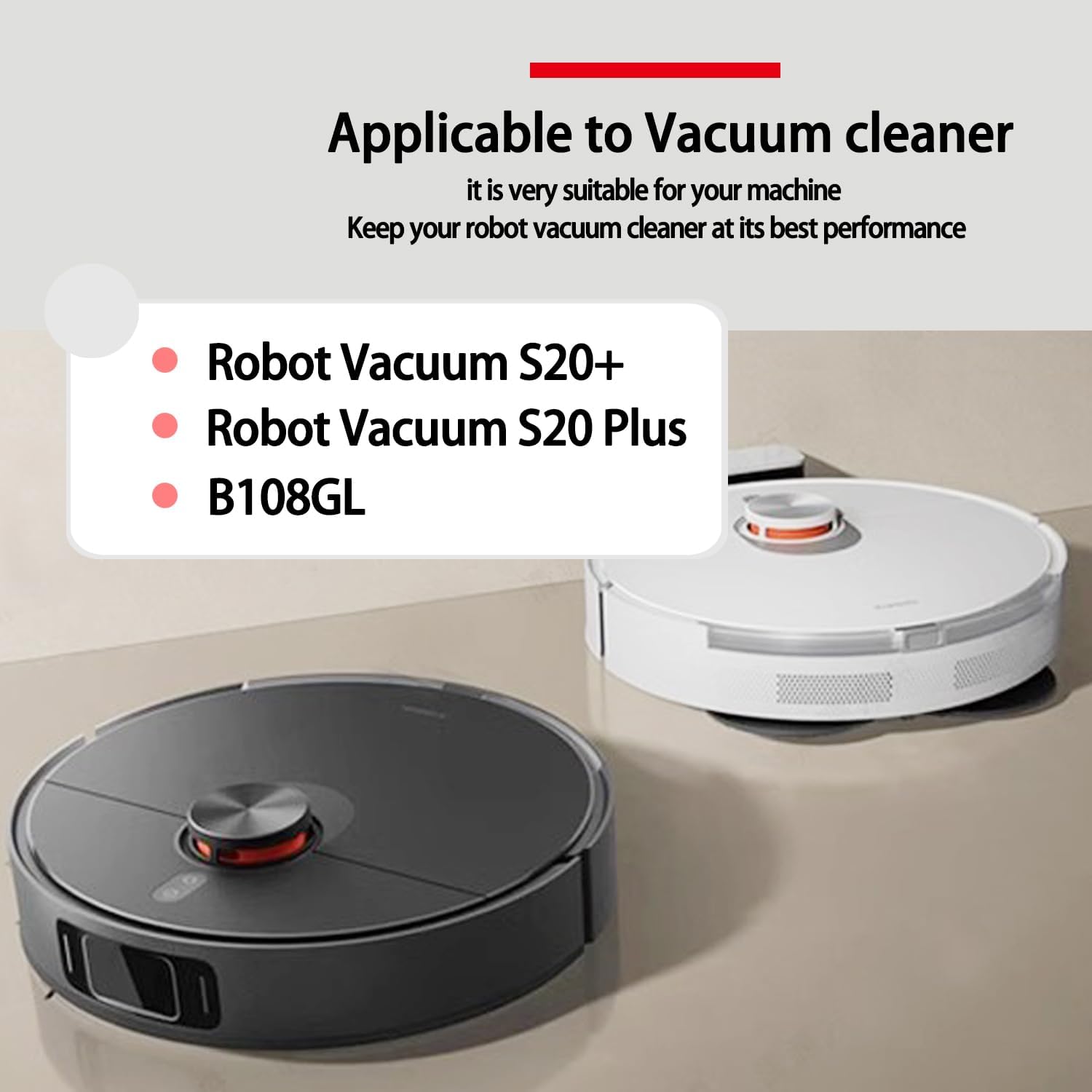 Für Xiaomi S20 Plus/S20+/B108G – Robot Vacuum Bewertung und Preis