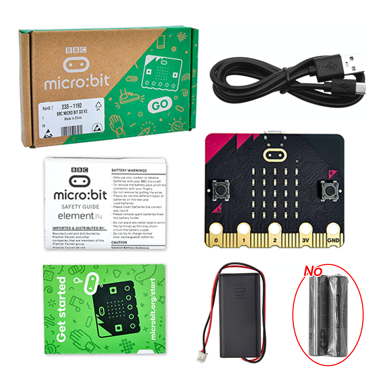 Original BBC Micro Bit V2 Entw – Microbit Robot Bewertung und Preis