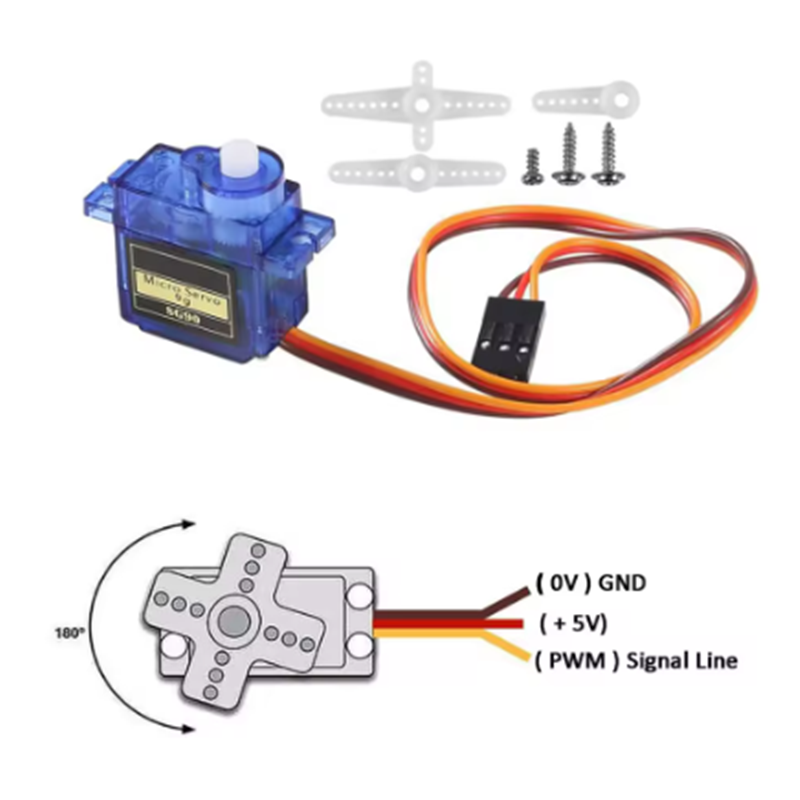 1-10PCS SG90 9G Micro Digital  – Sg90 Servo Bewertung und Preis