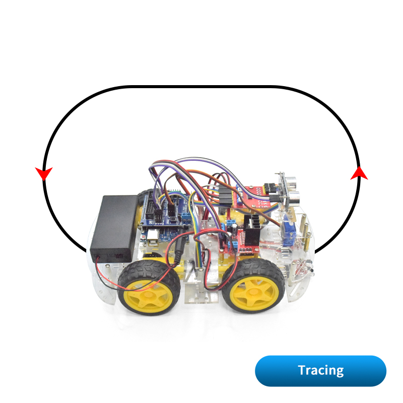 4WD Smart Robot Car Chassis Ki – Tracked Robot Chassis Bewertung und Preis