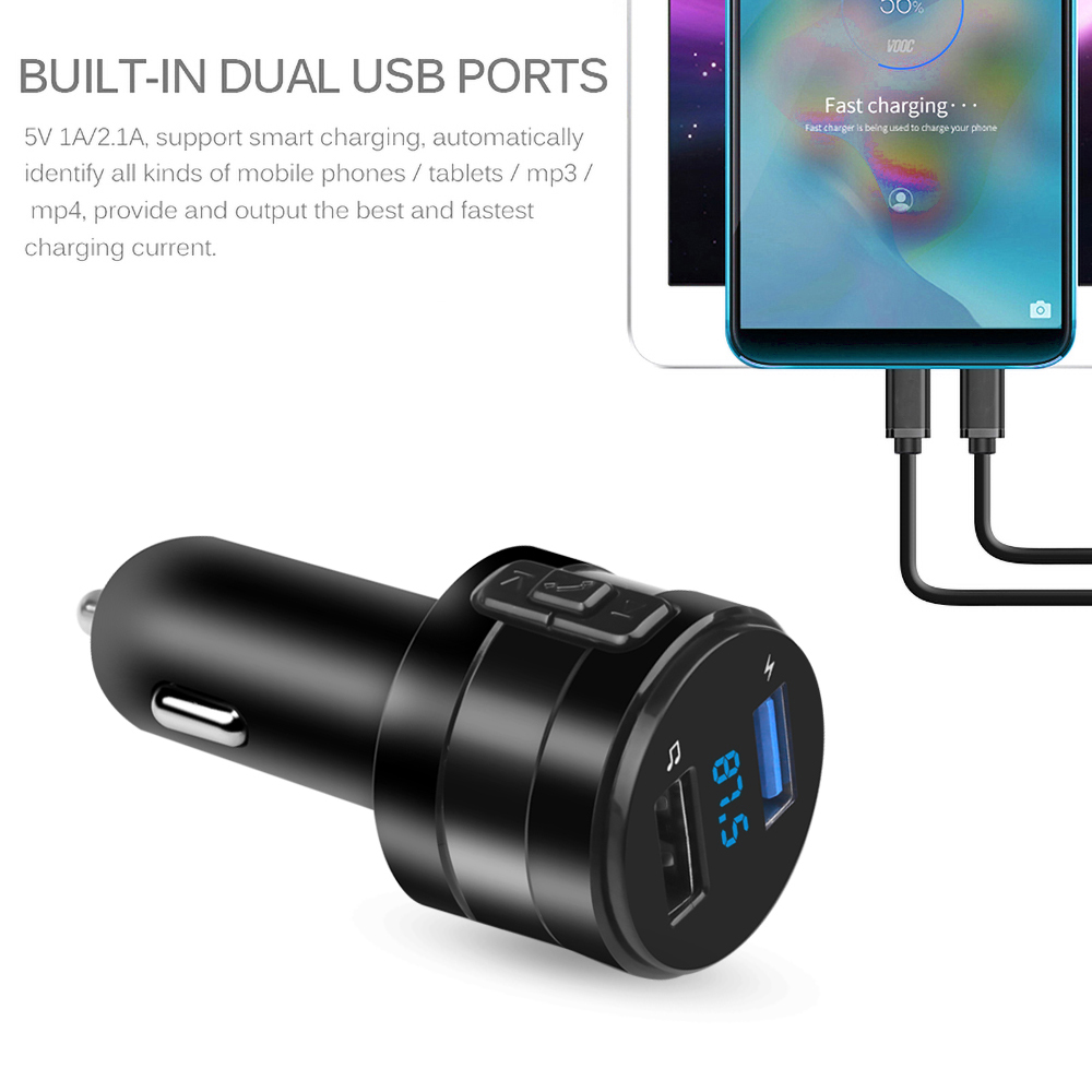 Bluetooth 4.2 FM Sender Auto M – Robot Bluetooth Car Bewertung und Preis