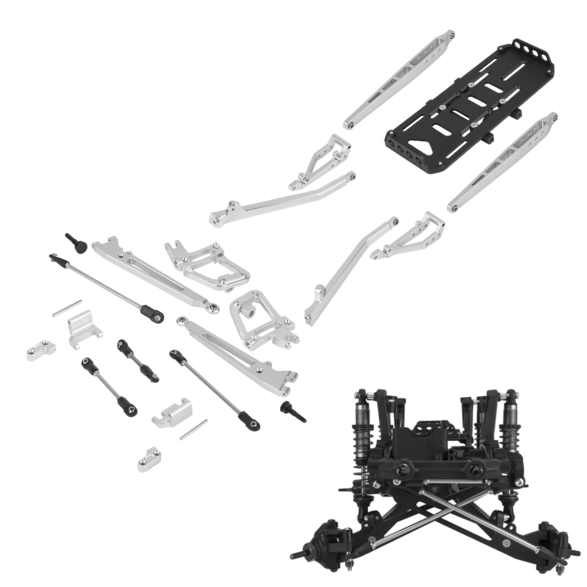 Aluminium scx10 ii Twin i-Beam – Servo Kit Bewertung und Preis