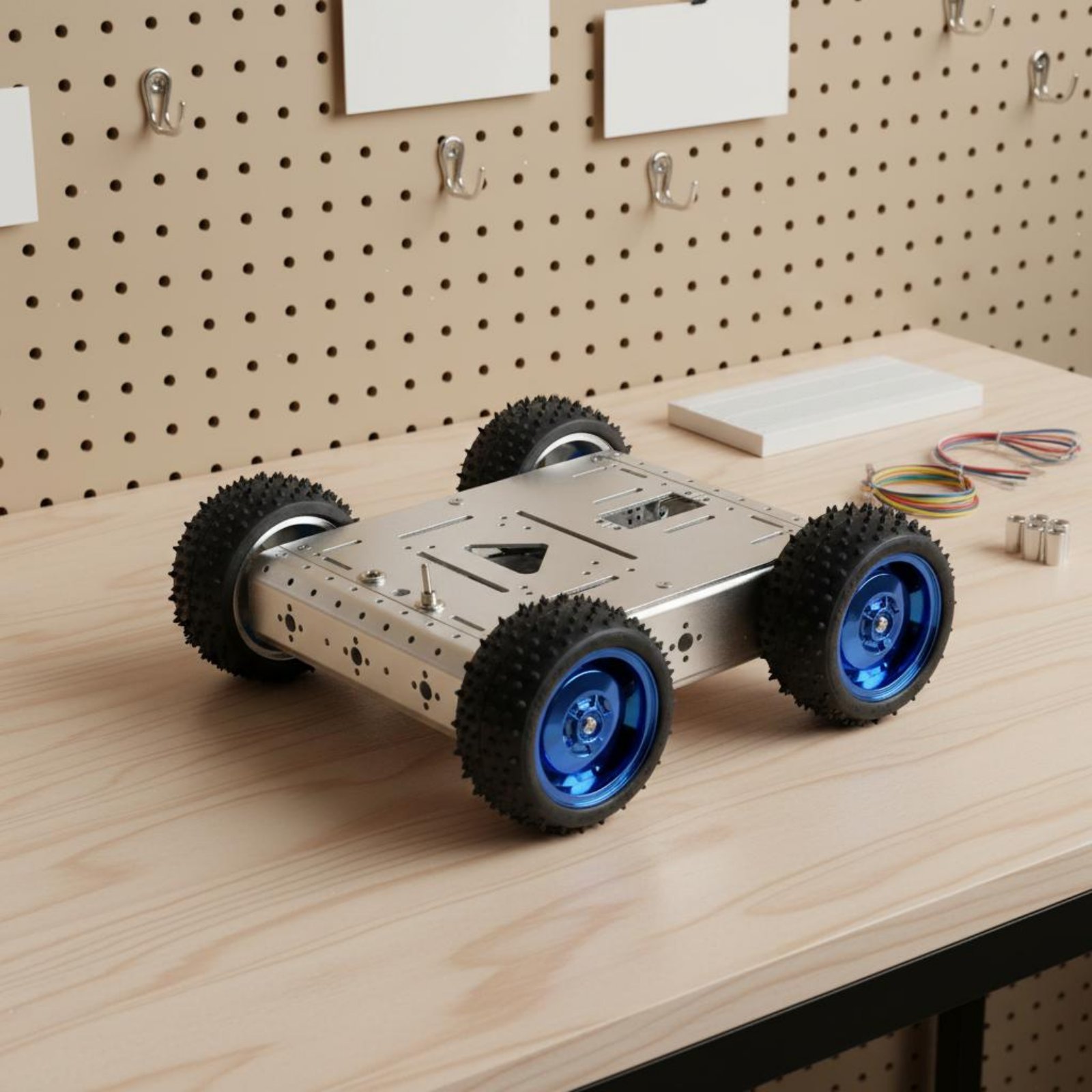 4WD Smart Car Chassis 1,5 kg T – Robot Chassis Bewertung und Preis