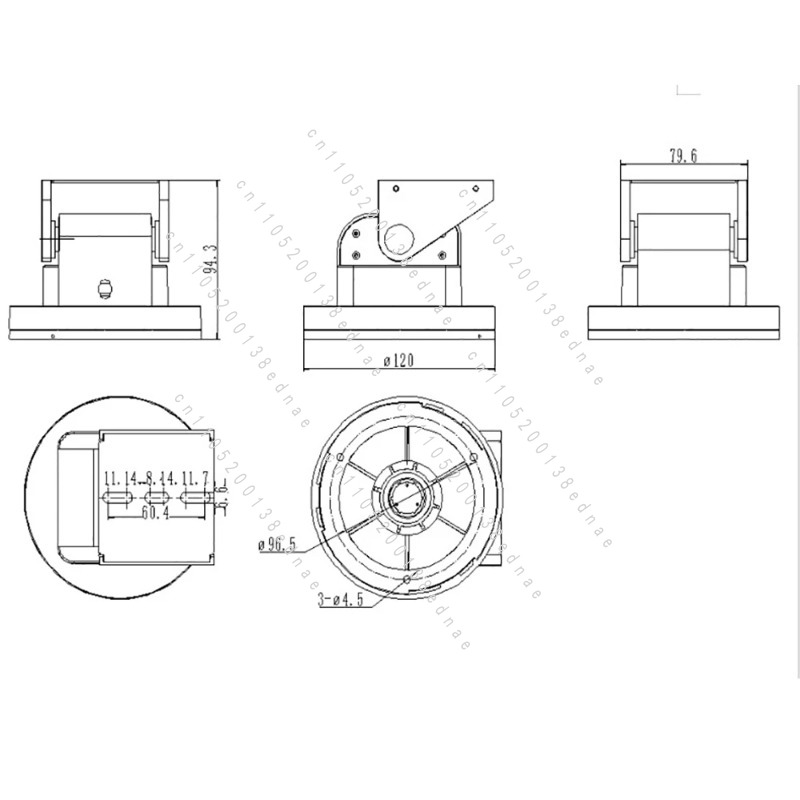 RS485 Elektrische Schwenk-Neig – Pan Tilt Bracket Bewertung und Preis