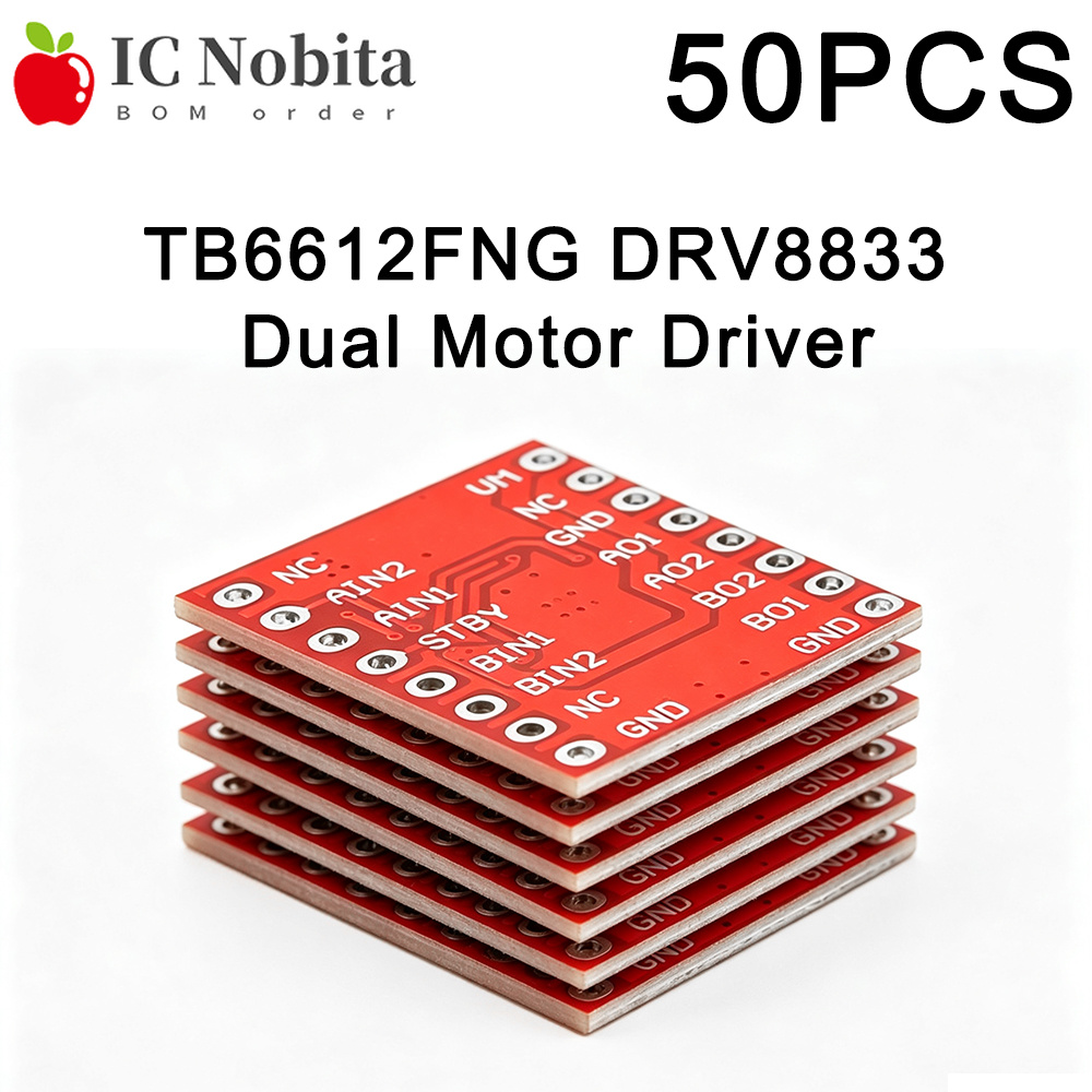 50 Stück TB6612FNG DRV8833 Dua – Motor Driver L298N Bewertung und Preis