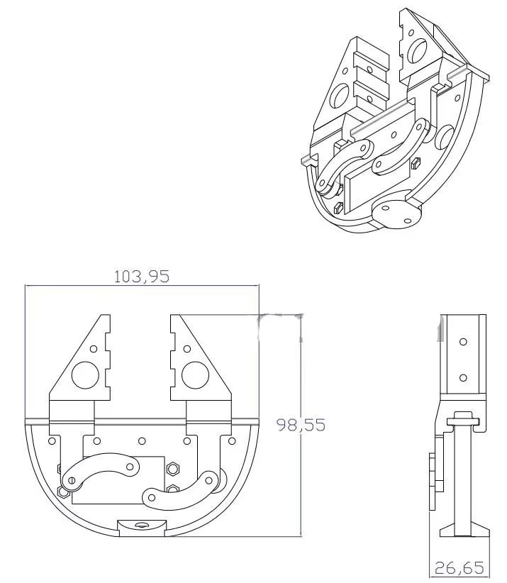 Neue Roboter Clamp Greifer Ser – Robot Gripper Claw Bewertung und Preis
