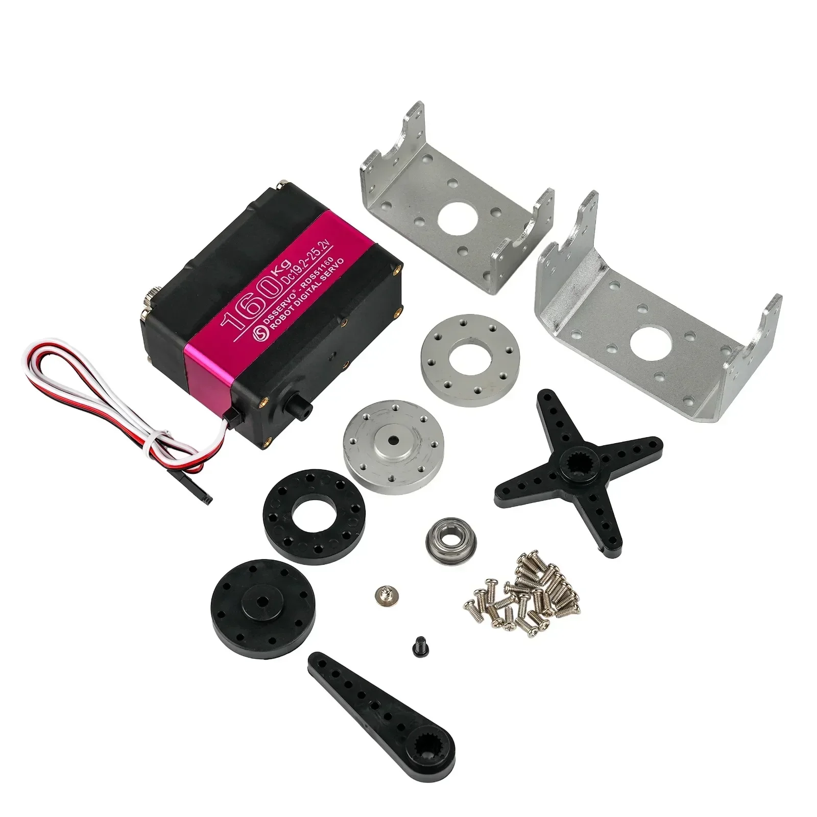 RDS51160 Digital Servo 24V 160 – Servo Bracket Bewertung und Preis