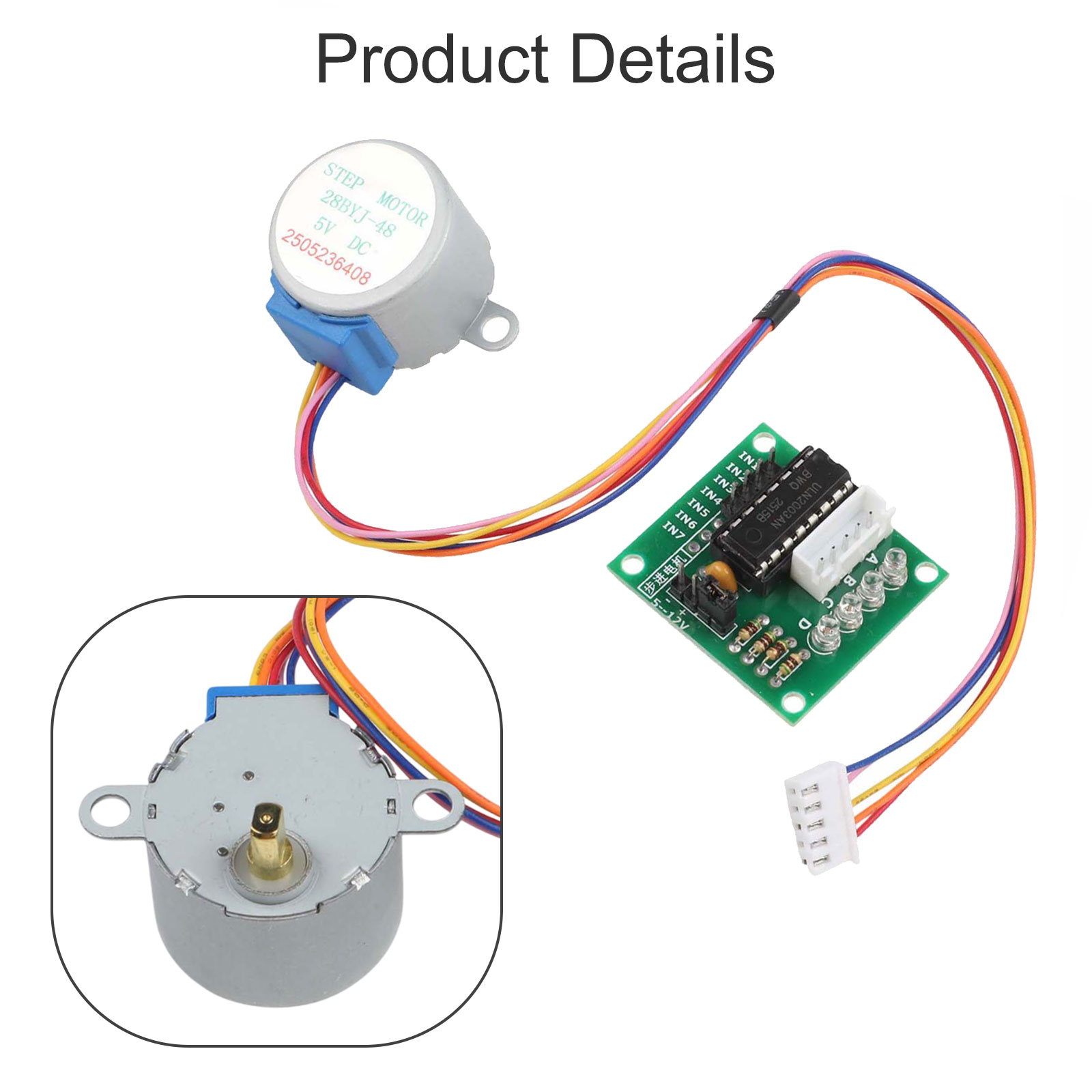 5V Schrittmotor 28mm mit ULN20 – Uln2003 Driver Bewertung und Preis