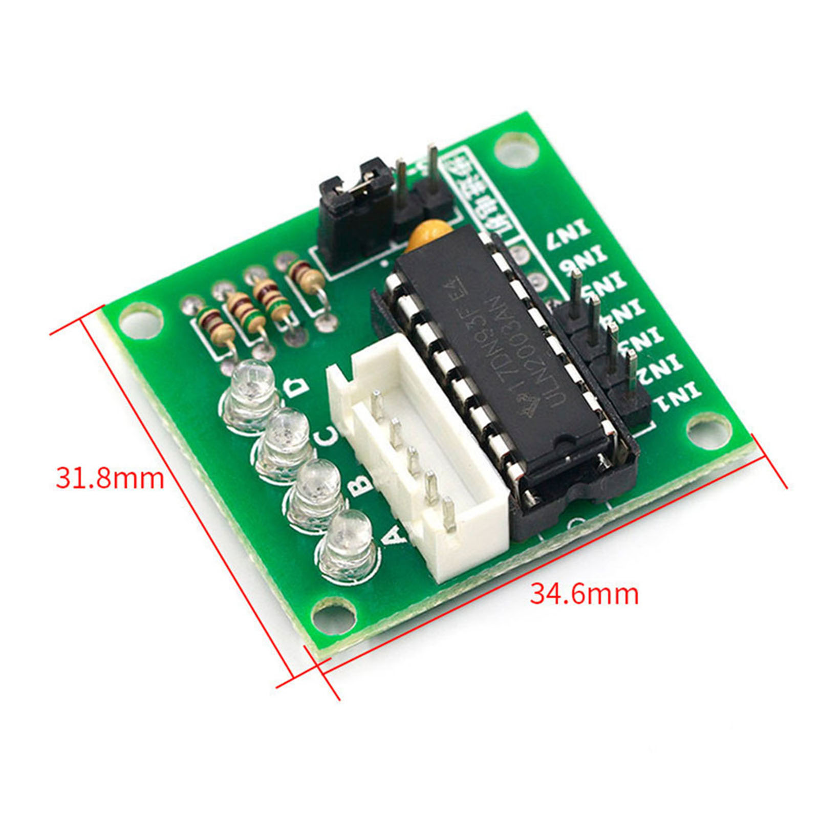 5V Schrittmotor 28mm mit ULN20 – Uln2003 Driver Bewertung und Preis