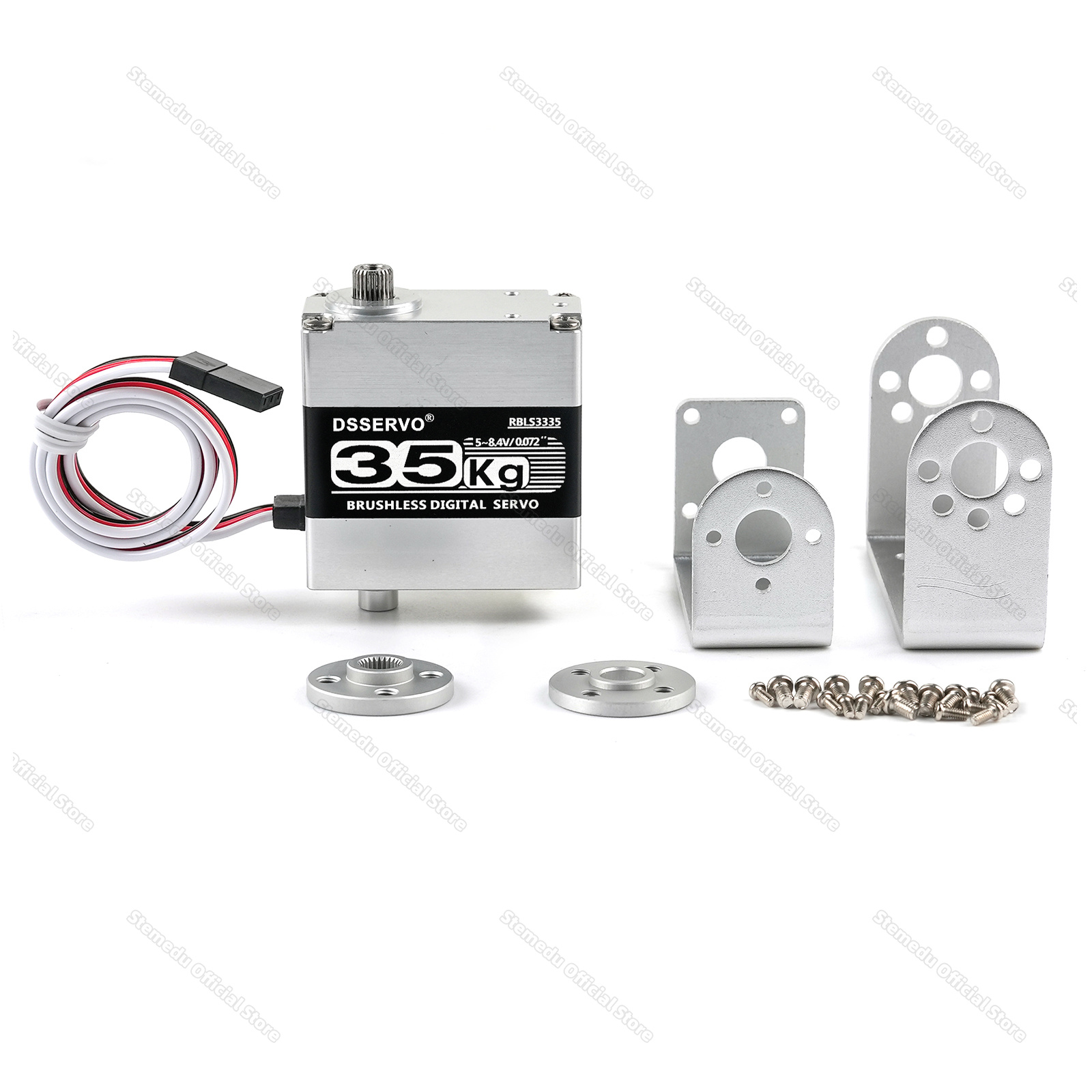 Vollmetall 35KG Dual-Achsen-Di – Robot Arm Metal Bewertung und Preis