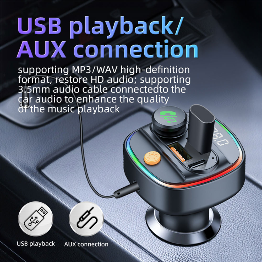 Bluetooth 5.4 FM-Transmitter,  – Robot Bluetooth Car Bewertung und Preis