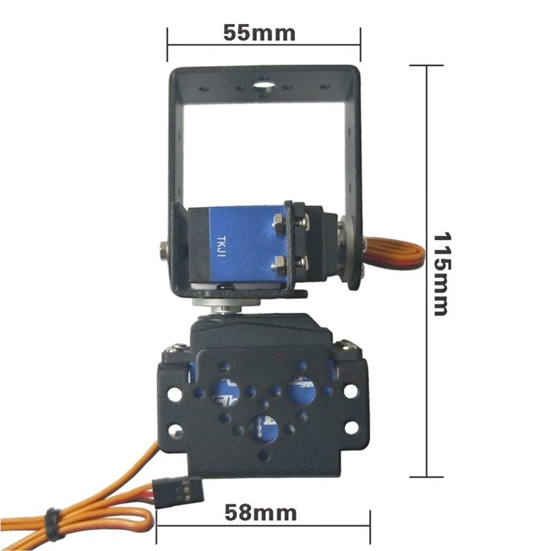 2 dof Roboter Pan und Tilt Ser – Servo Bracket Bewertung und Preis