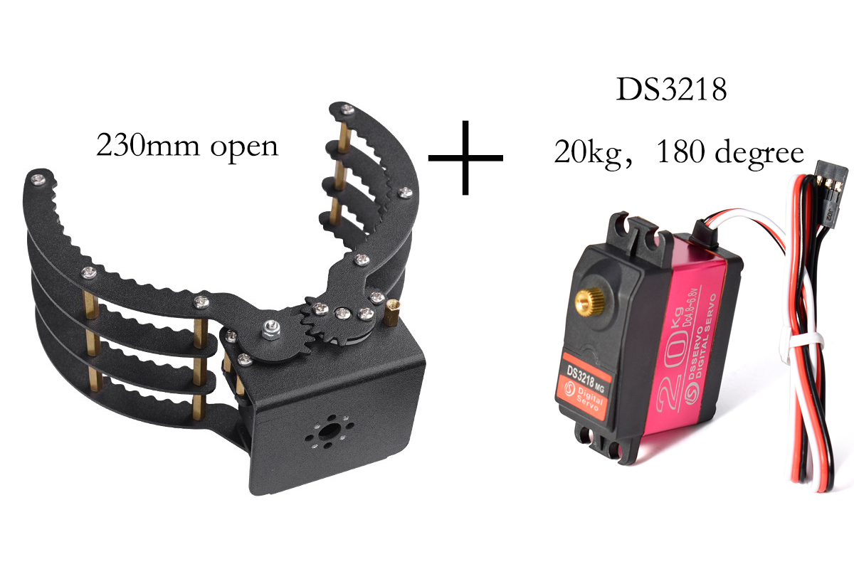 230-mm-Öffnungs-Mechanische Gr – Robot Gripper Bewertung und Preis