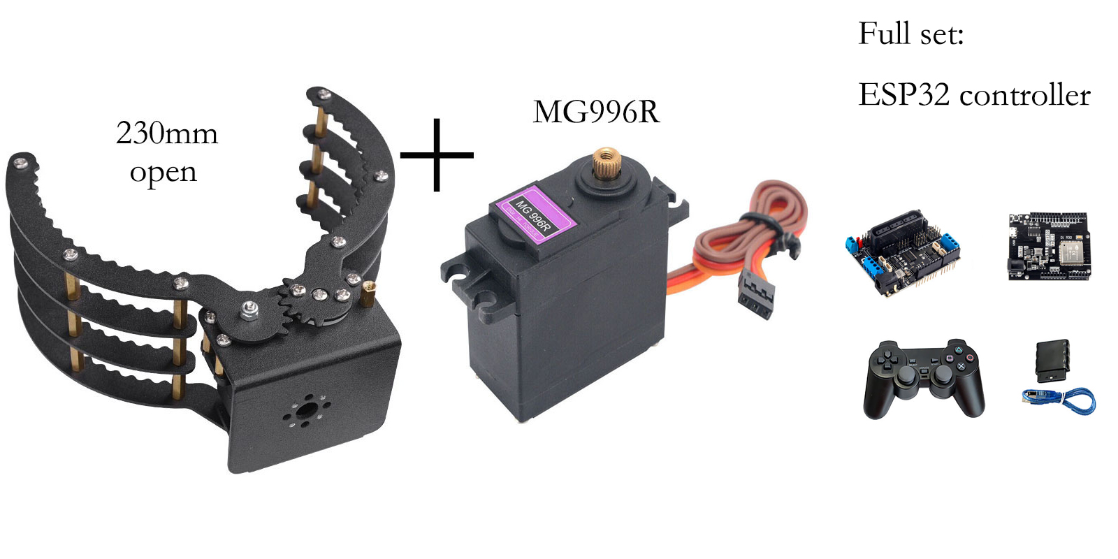 230-mm-Öffnungs-Mechanische Gr – Robot Gripper Bewertung und Preis