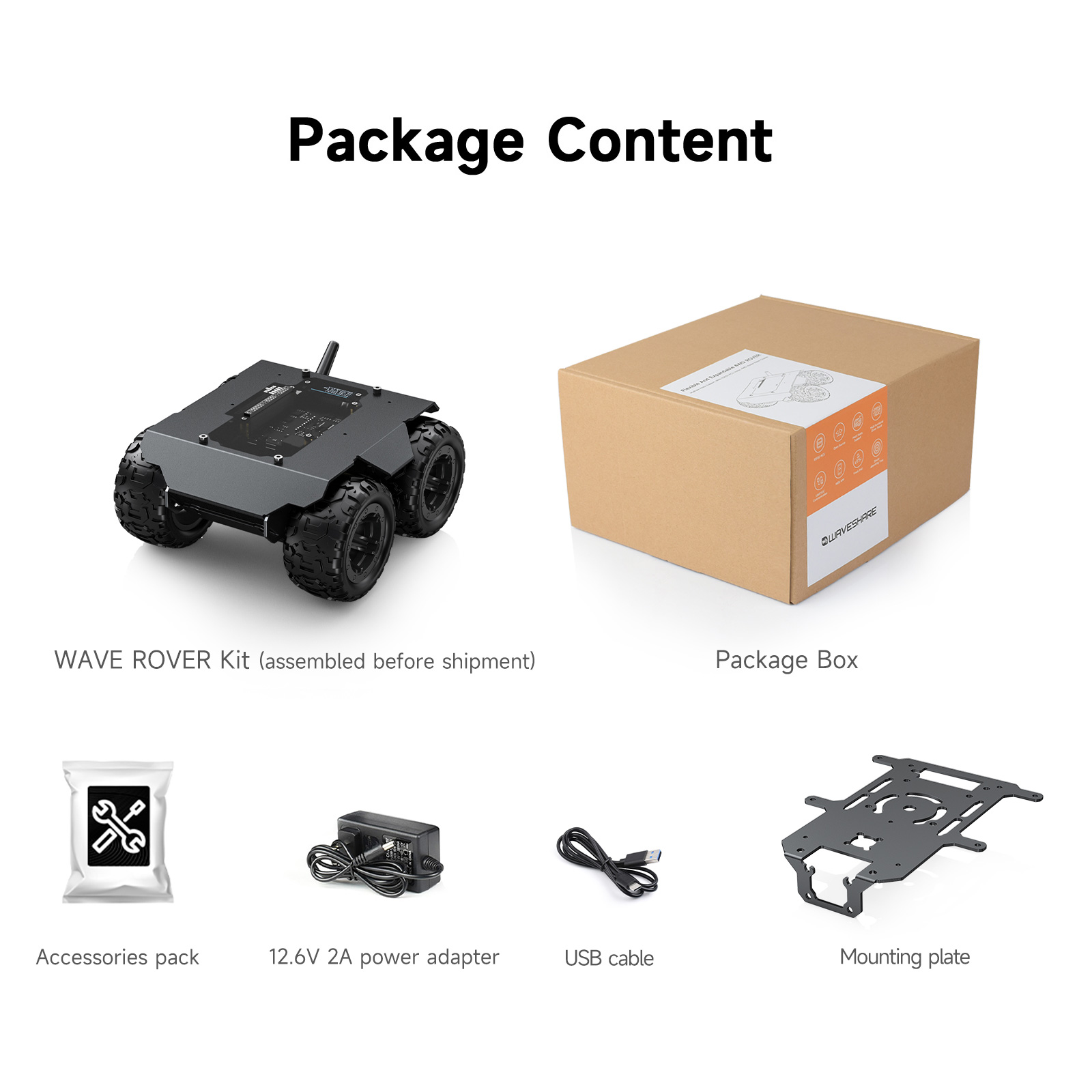 Waveshare WAVE ROVER Flexibles – Robot Chassis Bewertung und Preis