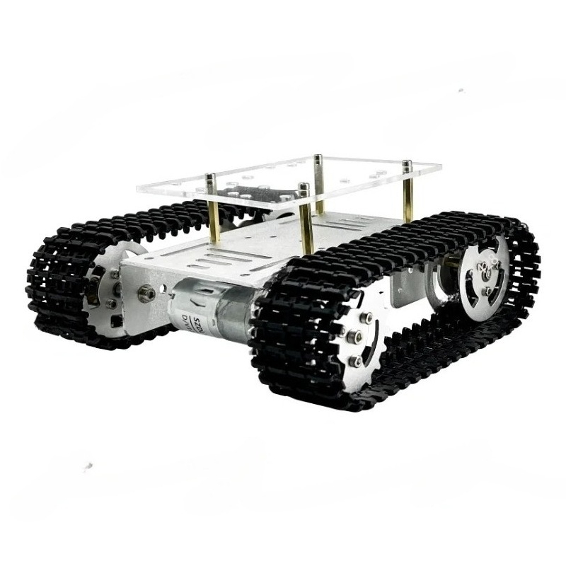 Intelligentes Chassis mit Moto – Tracked Robot Chassis Bewertung und Preis